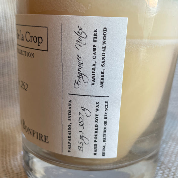 vanilla bonfire- soy- side