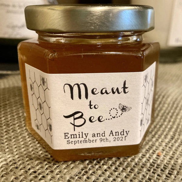 5 oz- custom- honey jar- front