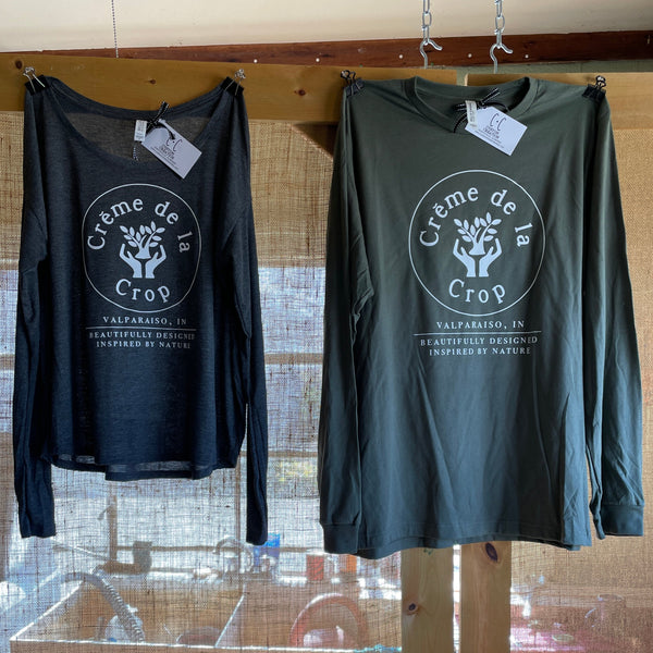 Creme de la Crop T-Shirt, Long Sleeve - Adult Sizes