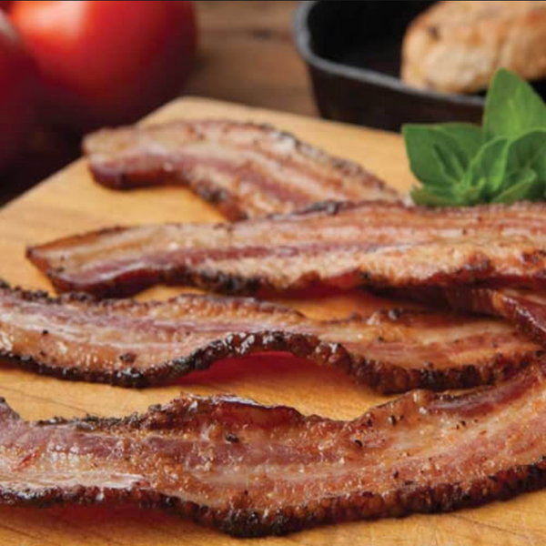 Pork - Bacon - Hardwood SmokedPasture-Raised Pork. Raised Outdoors and Never Contained to Crates with No Antibiotics or Added Hormones.Photo 1