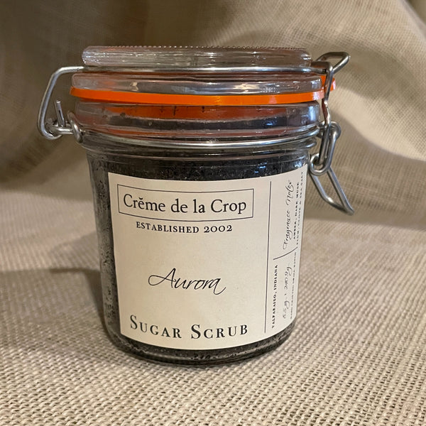 aurora- sugar scrub- front