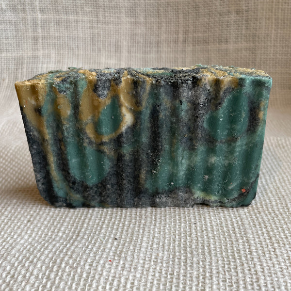 Goat Milk Soap - Charcoal Patchouli - Acitvated Charcoal - Natural No Label 