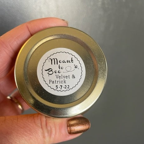 3 oz- custom- honey jar- top